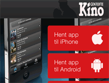 Tablet Screenshot of gentoftekino.dk